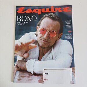 Esquire magazine Summer 2025 featuring Bono